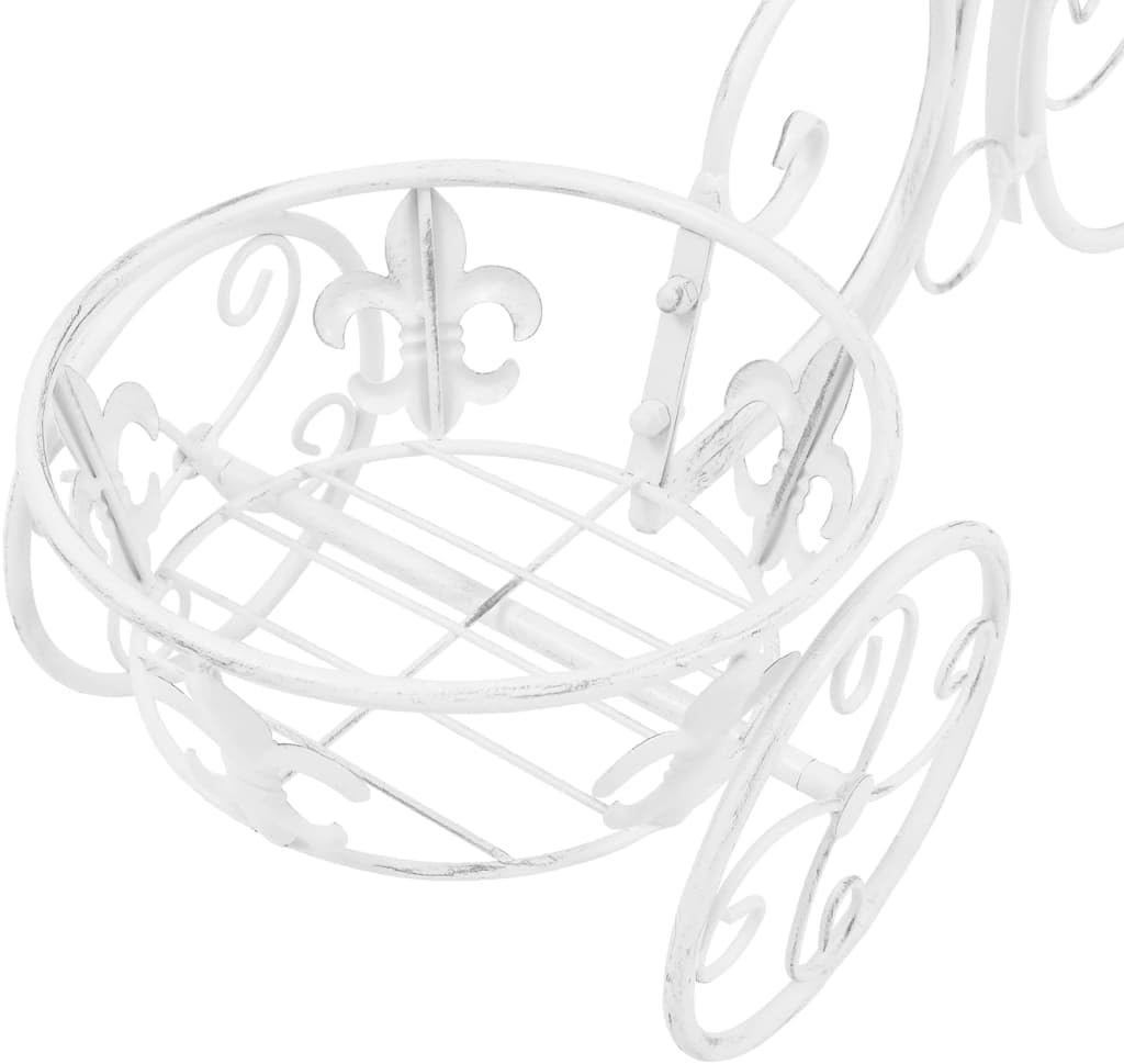 Vintage Style Plant Stand Bicycle Shape, Metal Bicycle Plant Stand, Metal Standing Flower Holder Plant Stands for Patio Home Garden Decor,-100